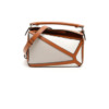 Mua túi Loewe White Multitone Small Puzzle Bag sale
