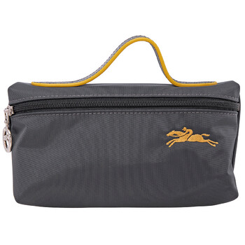 Mua túi Longchamp Le Pliage Club Gun Metal Ladies 3.9 x 7.5 x 2.4 in Cosmetic Case L3700619300 sale