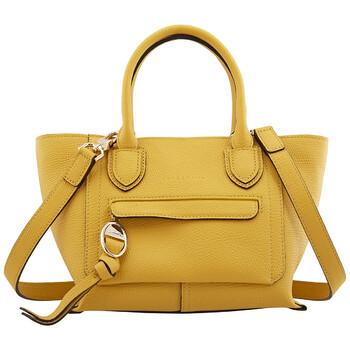 Mua túi Longchamp Mailbox Yellow Ladies 6.9 x 7.9 x 5.5 in Top Handle Bag 10103HTA020 sale
