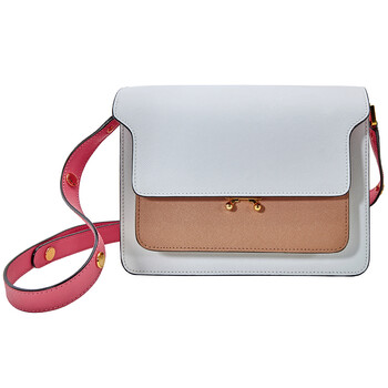 Mua túi Marni Ladies Leather Trunk Shoulder Bag-Multicolor sale