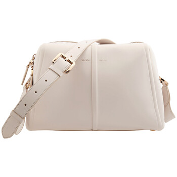 Mua túi Max Mara Ladies Elsac Smooth Leather Shoulder Bag - Vanilla sale