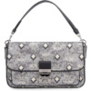 Mua túi Mcm Ladies Grey Crossbody Bag in Vintage Jacquard Monogram sale