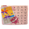 Mua túi Mcm Ladies Powder Pink Signature Logo Pouch sale