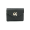 Mua túi Michael Kors Black Ladies Carmen Logo Plaque Wallet sale