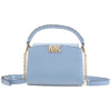 Mua túi Michael Kors Karlie Small Leather Crossbody Bag in Pale Blue sale