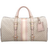 Mua túi Michael Kors Ladies Bedford Oversized Striped Colorblock Weekender Bag -Vanilla White/Nude Powder sale