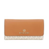 Mua túi Michael Kors Ladies Large Logo and Leather Tri-Fold Wallet sale