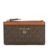 Mua túi Michael Kors Ladies Signature Jet Set Small Slim Card Case In Brown/Acorn sale