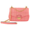 Mua túi Michael Kors Ladies Soho Small Quilted Leather Shoulder Bag - Tea Rose sale