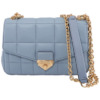 Mua túi Michael Kors Pale Blue Soho Small Quilted Leather Shoulder Bag sale