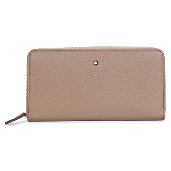 Mua túi Montblanc Meisterstuck Beige Soft Grain Leather 8CC Long Wallet & Coin Case 111218 sale