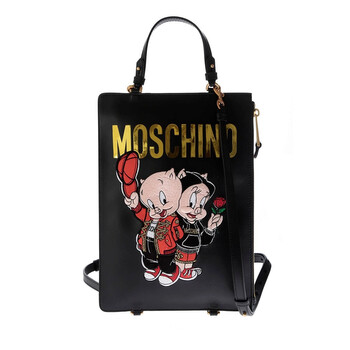 Mua túi Moschino Ladies Looney Tunes Chinese New Year Bag - Black sale