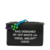 Mua túi Off-White Black Block Quote Pouch sale