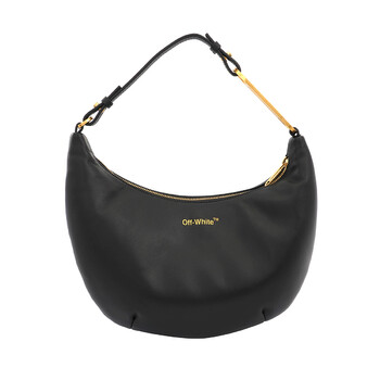 Mua túi Off-White Paperclip Hobo Bag Black sale