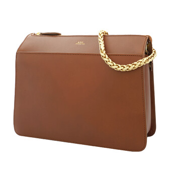 Mua túi A.P.C. Open Box - A.P.C. Ladies Hazelnut New Ella Shoulder Bag sale