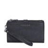 Mua túi Michael Kors Open Box - Michael Kors Adele Double Zip Wristlet - Black sale
