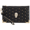 Mua túi Philipp Plein Ladies Black Quilted Leather Skull Studded Clutch sale