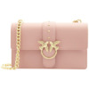 Mua túi Pinko Ladies Love Simply Light Pink Leather Shoulder Bag sale