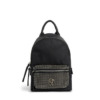 Mua túi Roberto Cavalli Black Studded Pocket Mini Backpack sale
