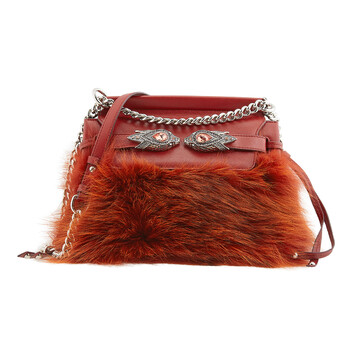 Mua túi Roberto Cavalli Ladies Volpe And Nappa Shoulder Bag sale
