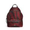 Mua túi Roberto Cavalli Men's Sienna And Black Zebra Print Fabric Backpack sale