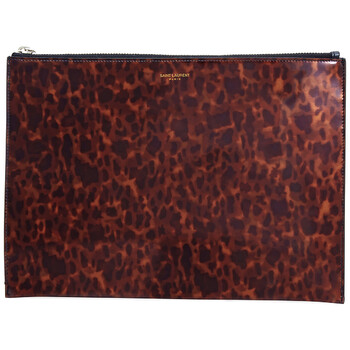 Mua túi Saint Laurent Men's Patent Leather Tablet Holder sale