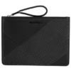 Mua túi Salvatore Ferragamo Black Firenze Leather Clutch Bag sale