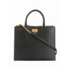 Mua túi Salvatore Ferragamo Ladies Black Trifolio Top Handle Bag sale