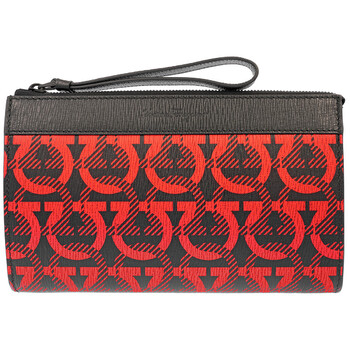 Mua túi Salvatore Ferragamo Men's Gancini Clutch Bag sale