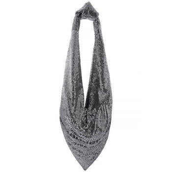 Mua túi T By Alexander Wang Ladies Metallic Silver Scarf Small Bag sale