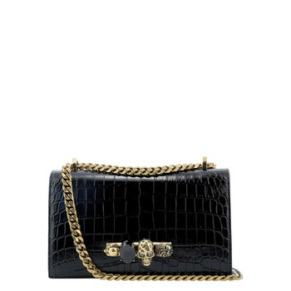 Túi xách vai Alexander McQueen có đá quý