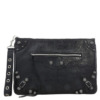 Túi xách Balenciaga Le Cagole Pouch lớn màu đen chính hãng