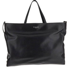 Túi xách da đen Balenciaga XL Passenger Carry All