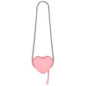 Balenciaga Sweet Pink Mini Cagole Heart Crossbody Bag