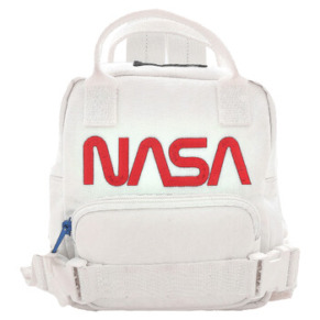 Balo Nắp Nhựa Nylon Trắng XS Balenciaga Nasa Chính Hãng