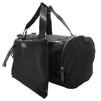 Bally Black On The Go Logo Duffle Bag