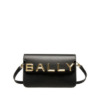 Túi da Bally nắp gập với logo dập nổi