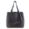 Túi xách cube da intrecciato màu đen Bottega Veneta chính hãng
