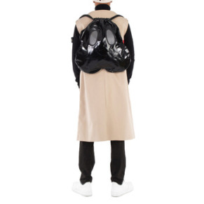 Burberry Black Ghost Backpack