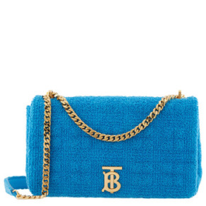Túi Tắm Burberry Brilliant Blue Nữ Medium Quilted Lola