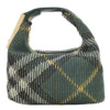 Túi xách mini Duffle Burberry họa tiết Ivy Check