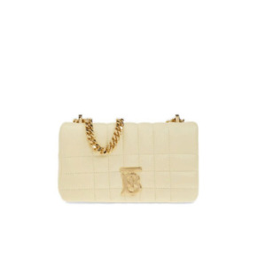 Túi xách vai Burberry Logo Plaque Quilted Chain Linked chính hãng