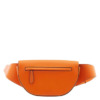 Bum Bag Da Topstitched Nhỏ Màu Cam Đậm Burberry Nam