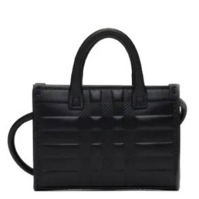 Túi xách Burberry Micro Denny Kiểu Dập Nổi Họa Tiết Ca rô Nhỏ