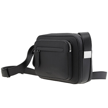 Burberry Olympia Grained Leather Crossbody - Black