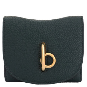 Ví Compact Da Burberry Rocking Horse Màu Vine