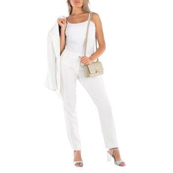 Burberry TB Elongated Leather Shoulder Bag