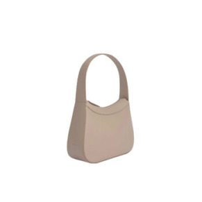 By Far Kiki Debossed Box Calf Leather Shoulder Bag