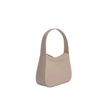 By Far Kiki Debossed Box Calf Leather Shoulder Bag