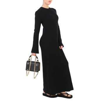 Chloe Black Ladies Ora Flap Top Handle Bag
